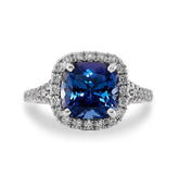 Tanzanite & Diamond Ring - Dracakis Jewellers